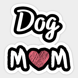 Dog Mom Sticker